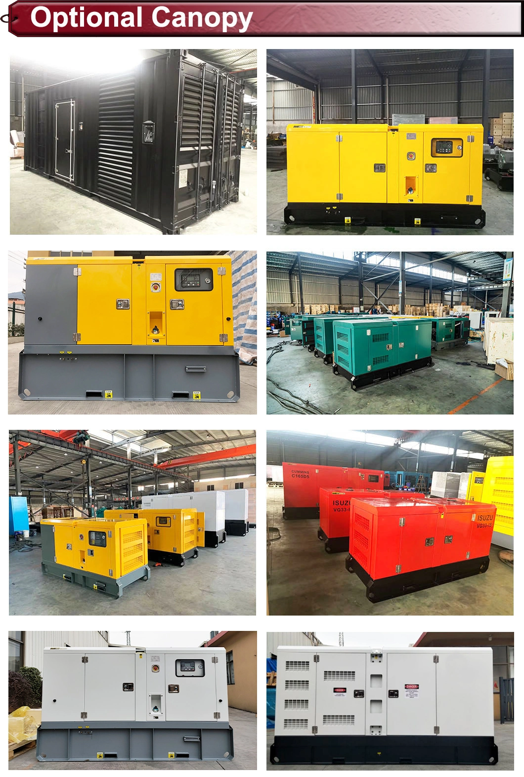 China 50kVA 40kw Super Silent Diesel Generator Set with Engine Deutz, Kubota, Yanmar, Mtu, Doosan, Deutz, Volvo Electrical Generator Price