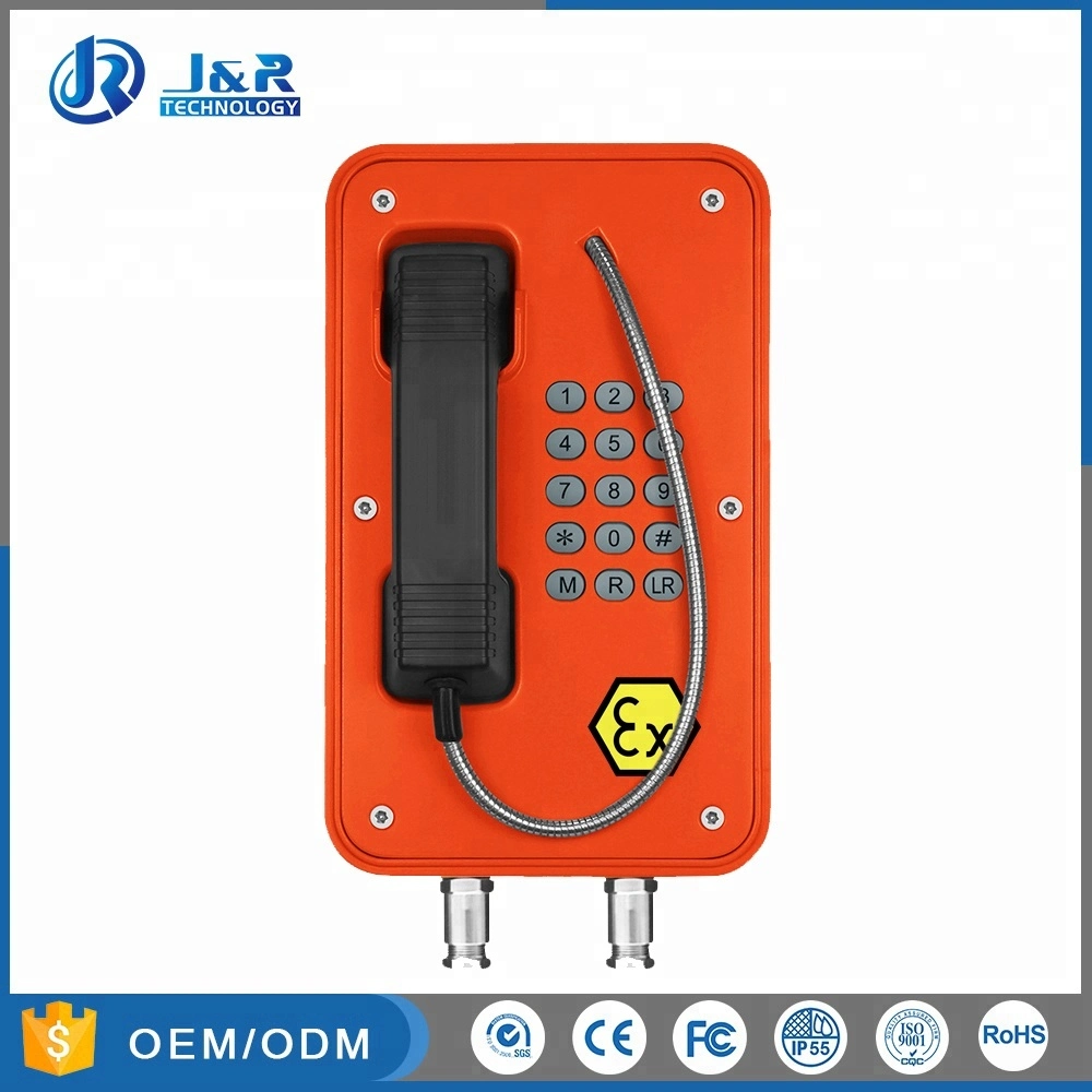 Explosion Proof IP66 Waterproof Outdoor VoIP Telephone