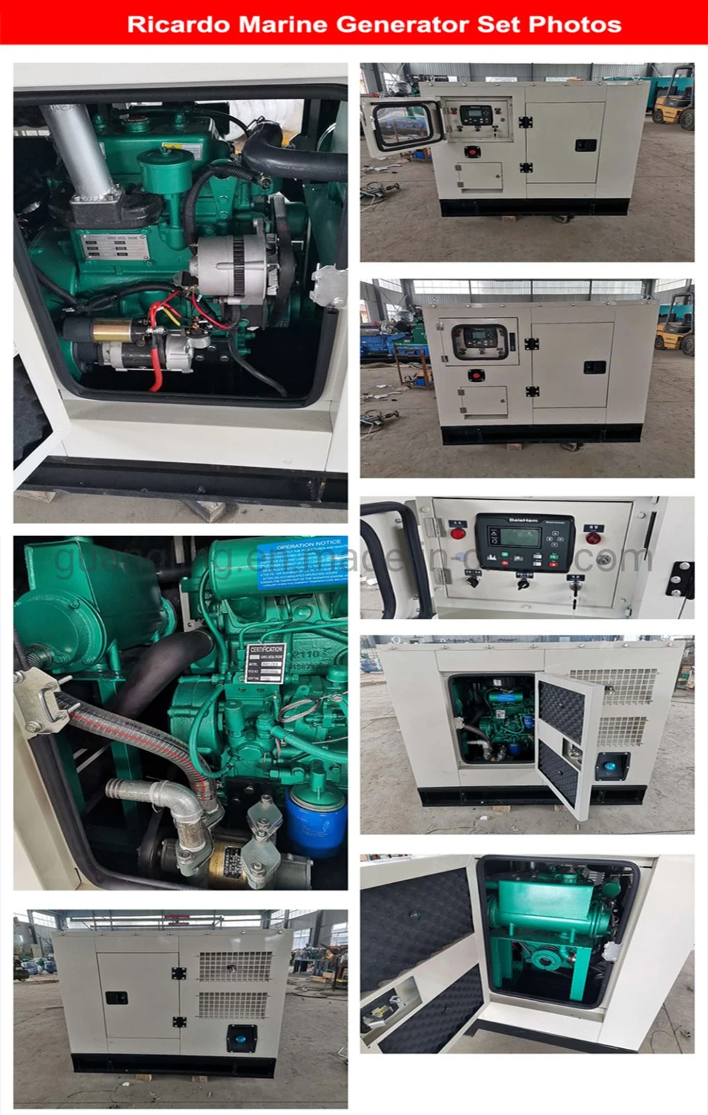 20kv 16kw 20 kVA Diesel Marine Power Wind Generator Plant 12/24V