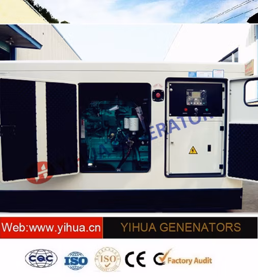 Générateur diesel silencieux d'énergie électrique de 20kVA 25kVA 30kVA 40kVA 50kVA 75kVA[IC180208c]