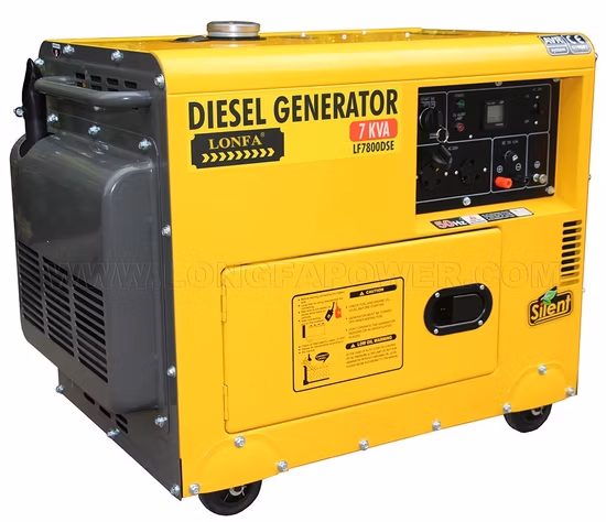 3 Kw 3kVA 4 Kw 4kVA 4000 W 5 Kw 5 kVA 5000 W 6 Kw 6 kVA 6000 W 7 Kw 7 kVA 7000W 8kw 8 kVA 10kw Kamakipor Design 1 Générateur diesel insonorisé silencieux triphasé